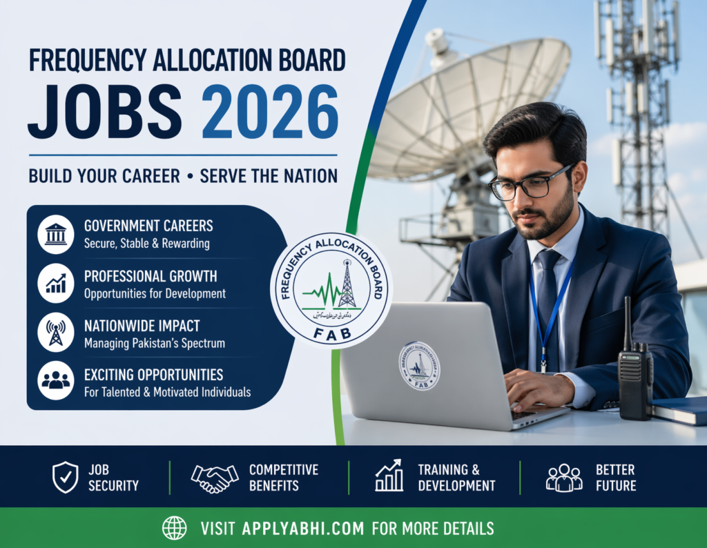 Frequency Allocation Board Jobs 2026 – Exciting FAB Job Advertisement | Apply Online Now
